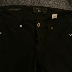 Lucky brand, size 24, inseam 29 inches, Brooklyn legging Jean, black